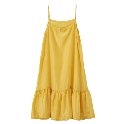 caramel Grape Slip Dress YELLOW