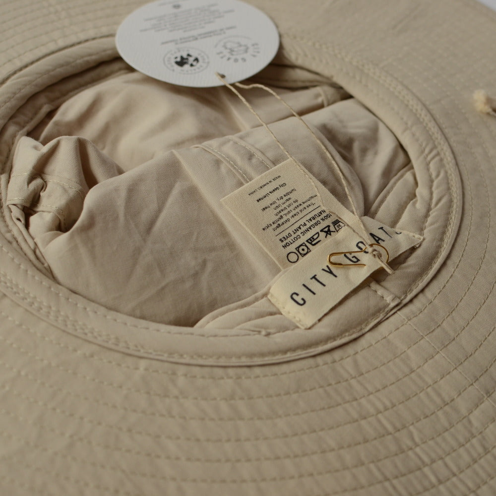 [Outlet!] city goats The Camper Hat Organic Sand