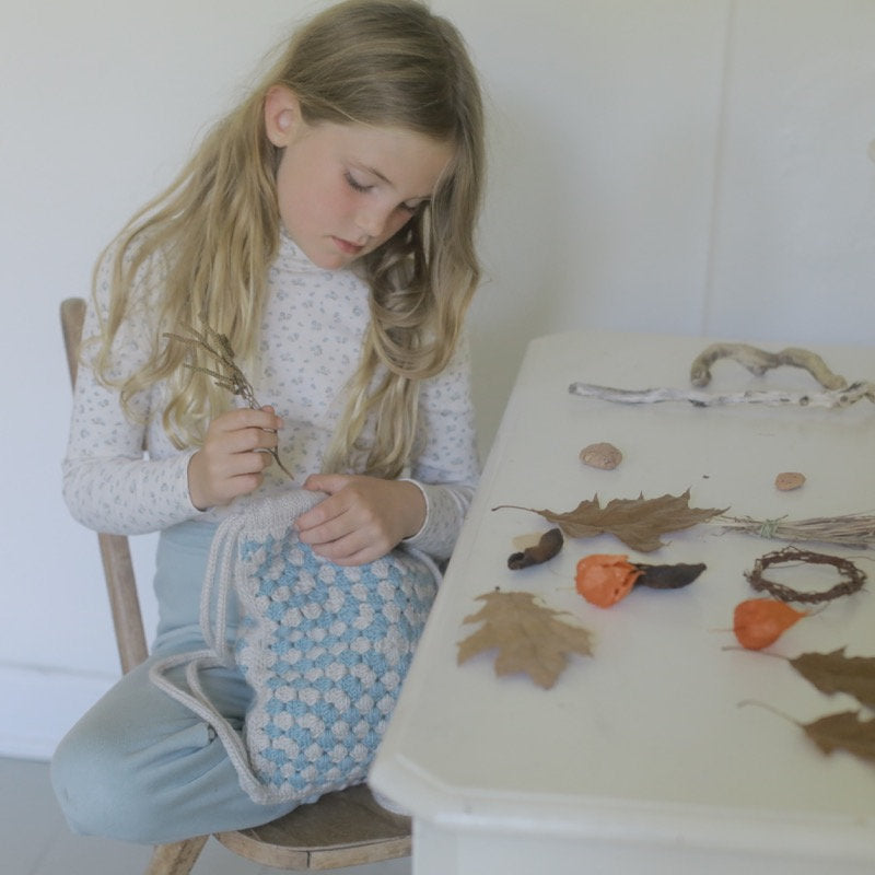 Soor Ploom Long Sleeve Snap Turtleneck - Calico Print PTL, Rosewood