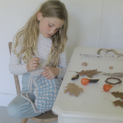 Soor Ploom Long Sleeve Snap Turtleneck - Calico Print PTL, Rosewood