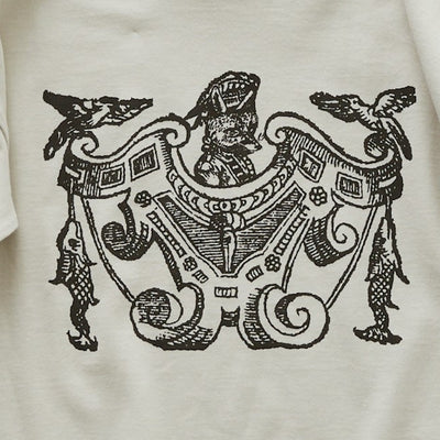 [30%OFF!]eLfinFolk Fox Knights emblem L/S Tee ivory