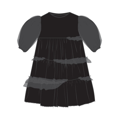 [30%OFF!]Little Creative Factory Honolulu Dress black Kids/Women