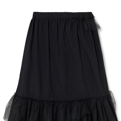 [30%OFF!]Little Creative Factory Honolulu Long Skirt black Women