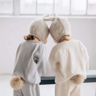 bambolina Lapin hat sand