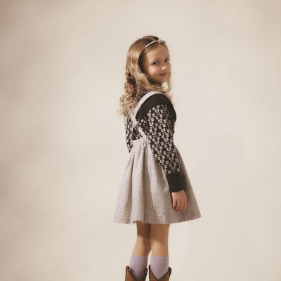 Soor Ploom Mavis Skirt - Needlepoint Print, Dusk