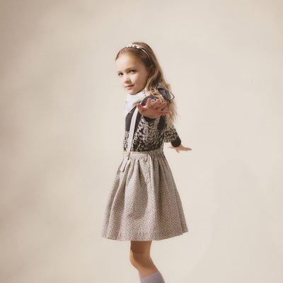 Soor Ploom Mavis Skirt - Needlepoint Print, Dusk