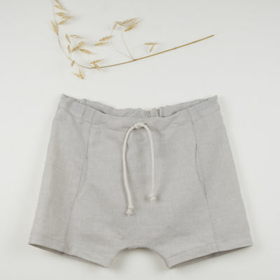 Popelin Stone-coloured shorts