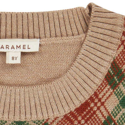 [30%OFF!]caramel Maple Vest CARAMEL JAQUARD