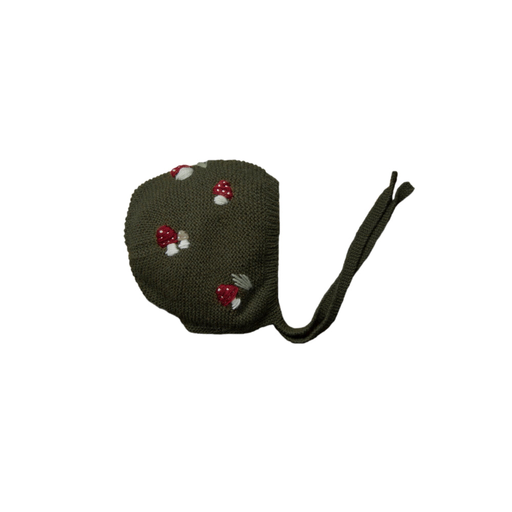 Shirley Bredal Mushroom Bonnet - Pine