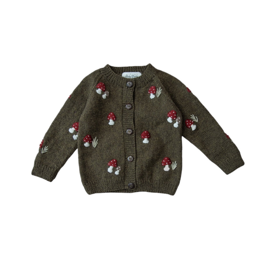 [Pre-sale] Shirley Bredal Mushroom Cardigan - Pine
