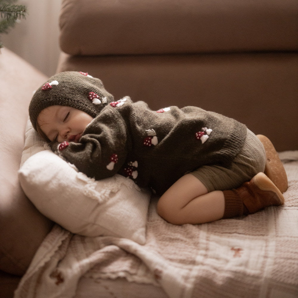 [Pre-sale] Shirley Bredal Mushroom Cardigan - Pine