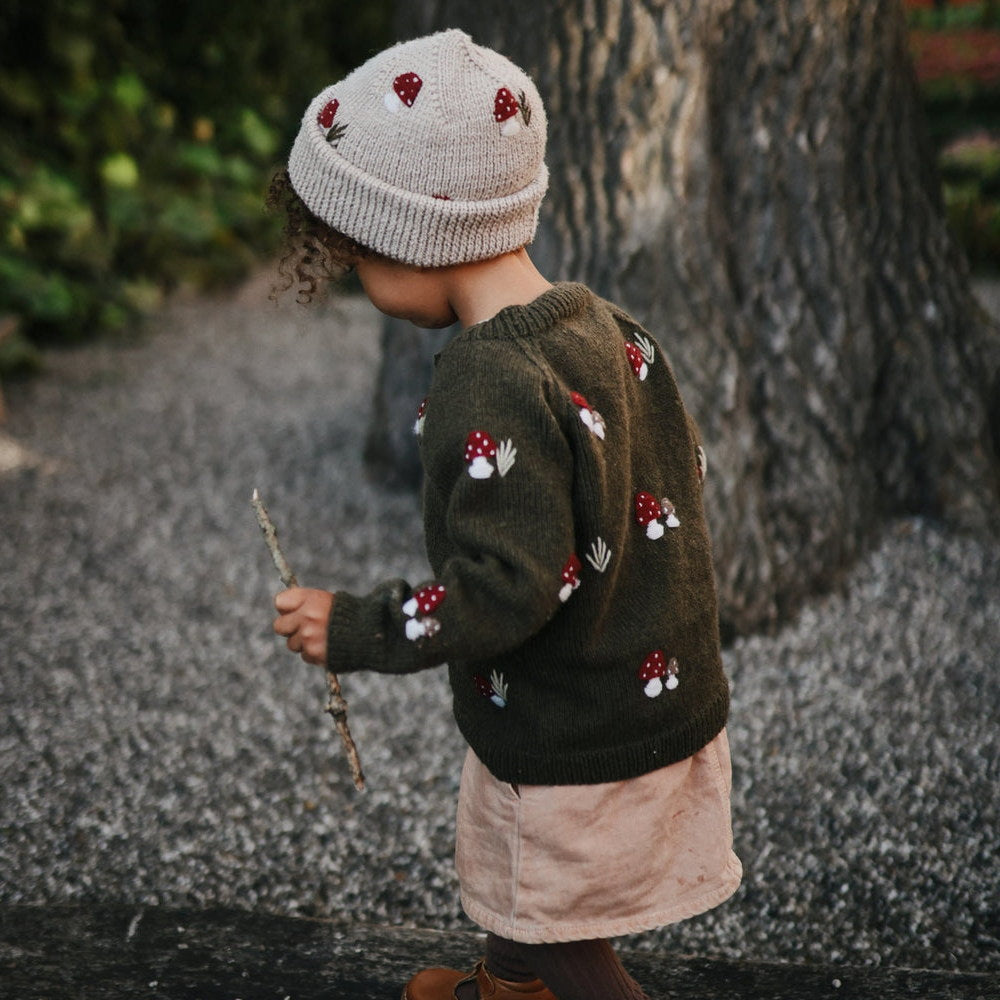 [Pre-sale] Shirley Bredal Mushroom Cardigan - Pine