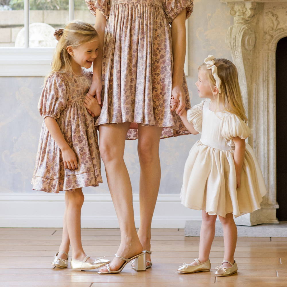 NORALEE Sofia Dress Ecru