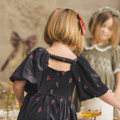NORALEE Nina Dress Velvet Floral