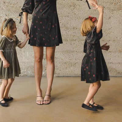 NORALEE Nina Dress Velvet Floral