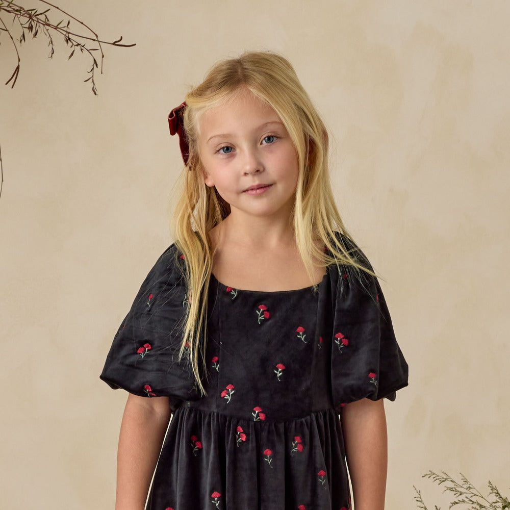 NORALEE Nina Dress Velvet Floral