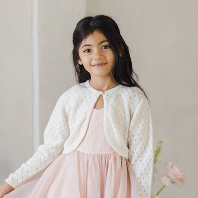 NORALEE Bolero Sweater Ivory