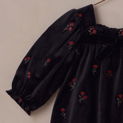 NORALEE Annette Romper Velvet Floral