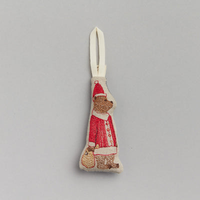 Coral & Tusk Santa Bear Ornament