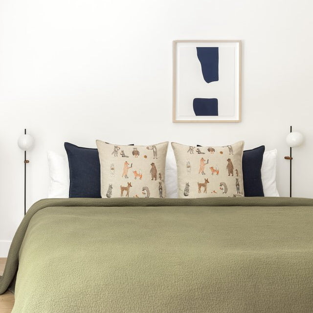 coral & tusk Forest Fun Pillow (Cover Only)