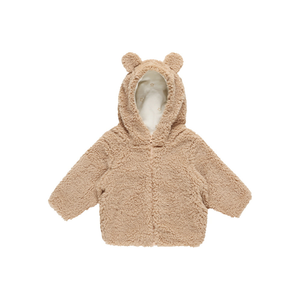 Quincy Mae Bear Jacket beige