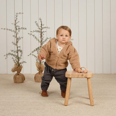 Quincy Mae Bear Jacket beige