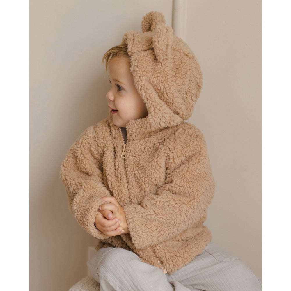 Quincy Mae Bear Jacket beige