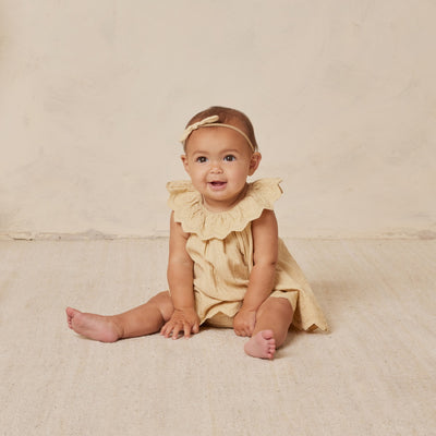 QUINCY MAE Isla Dress Lemon