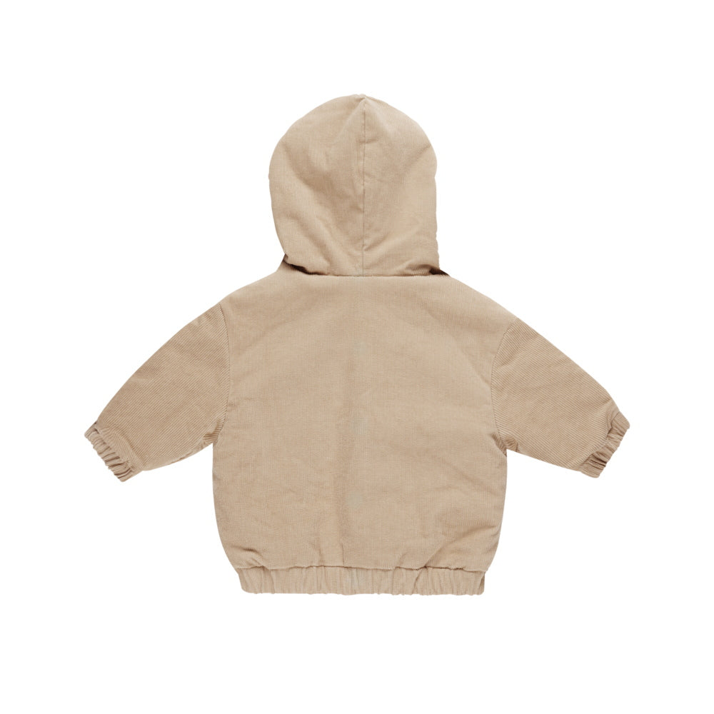 Quincy Mae Corduroy Hooded Jacket