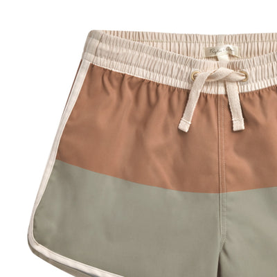 Rylee & Cru Swim Trunk Color Block