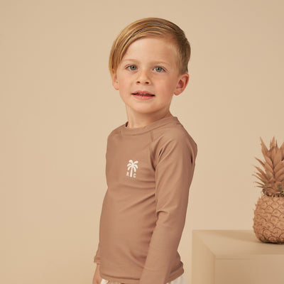 Rylee & Cru Rash Guard Clay