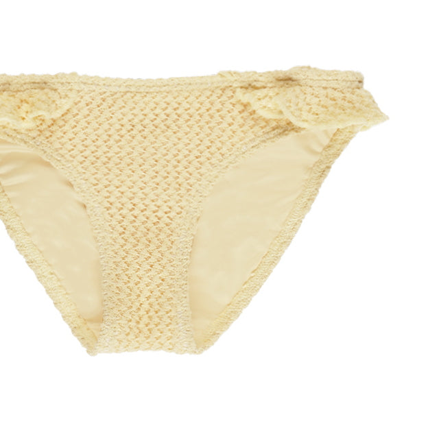 [Order Now, Ships in Feb-Mar]Rylee&Cru Hanalei Bikini Yellow Crochet