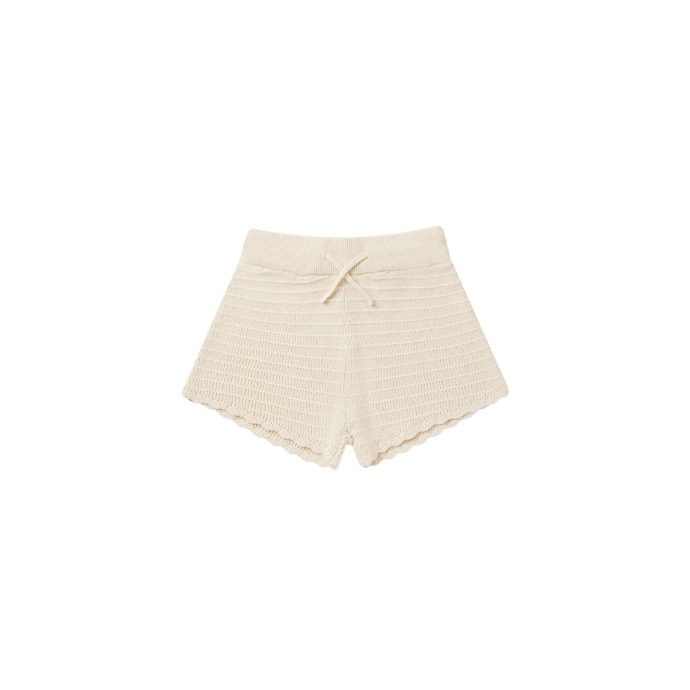 Rylee & Cru Knit Shorts Natural