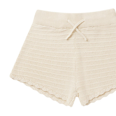 Rylee & Cru Knit Shorts Natural