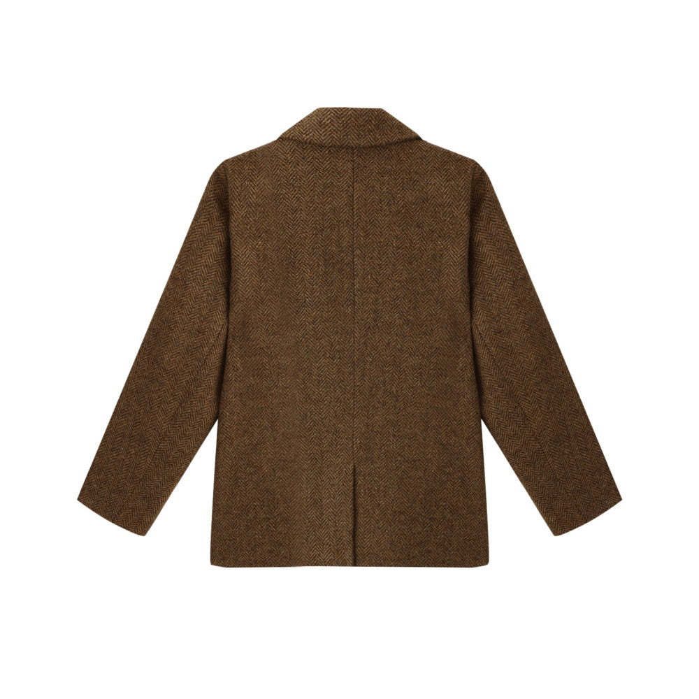 Rylee&Cru Double Breasted Blazer Rustic Plaid