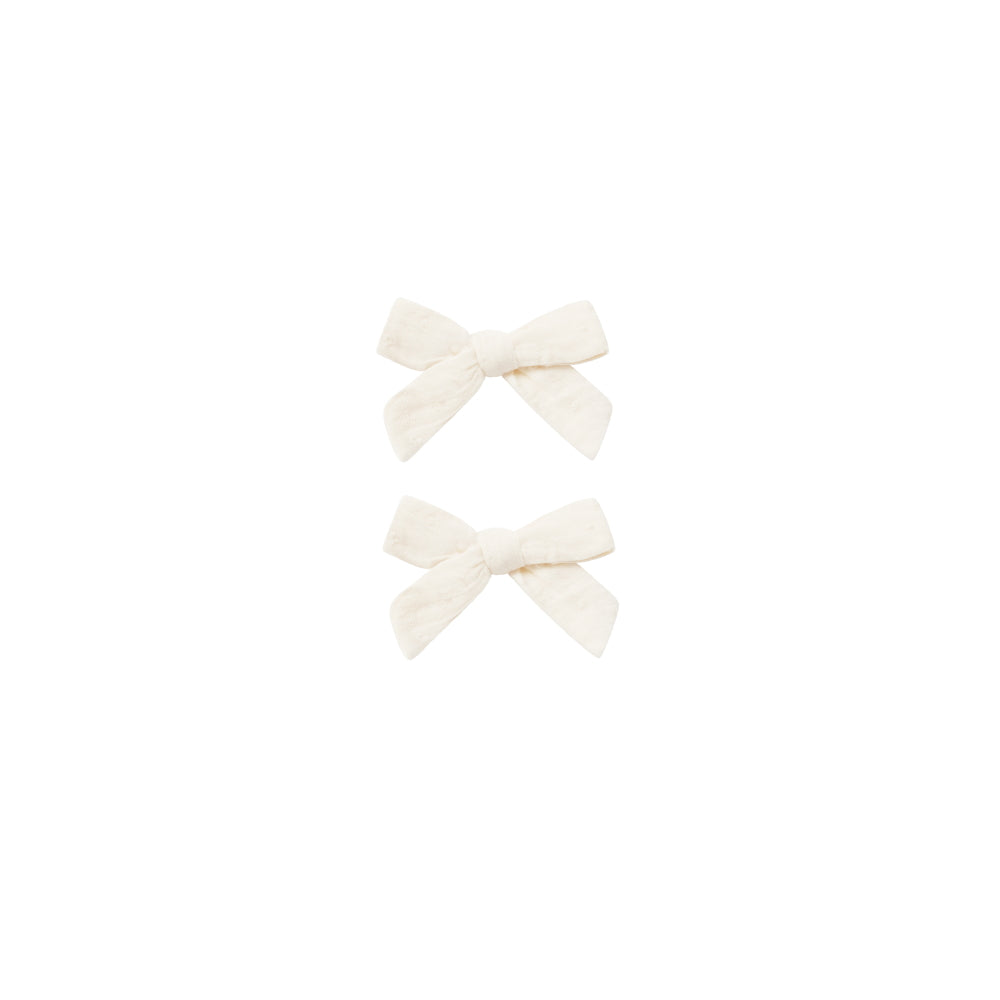 Rylee & Cru Bow With Clip Ivory