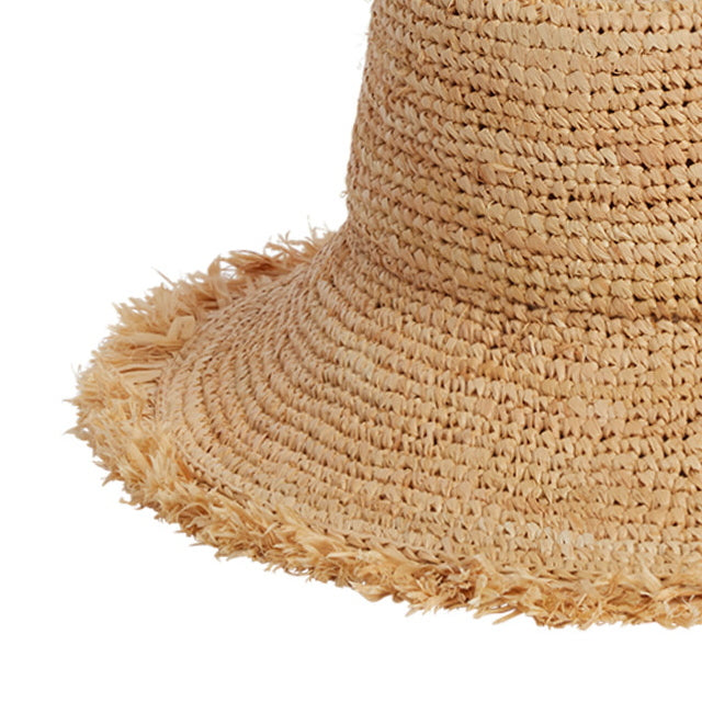 Rylee & Cru Straw Bucket Hat