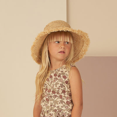 Rylee & Cru Straw Bucket Hat