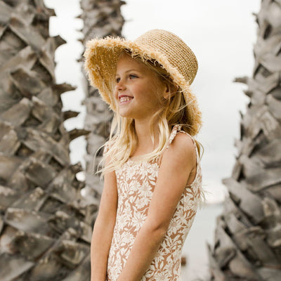 Rylee & Cru Straw Bucket Hat