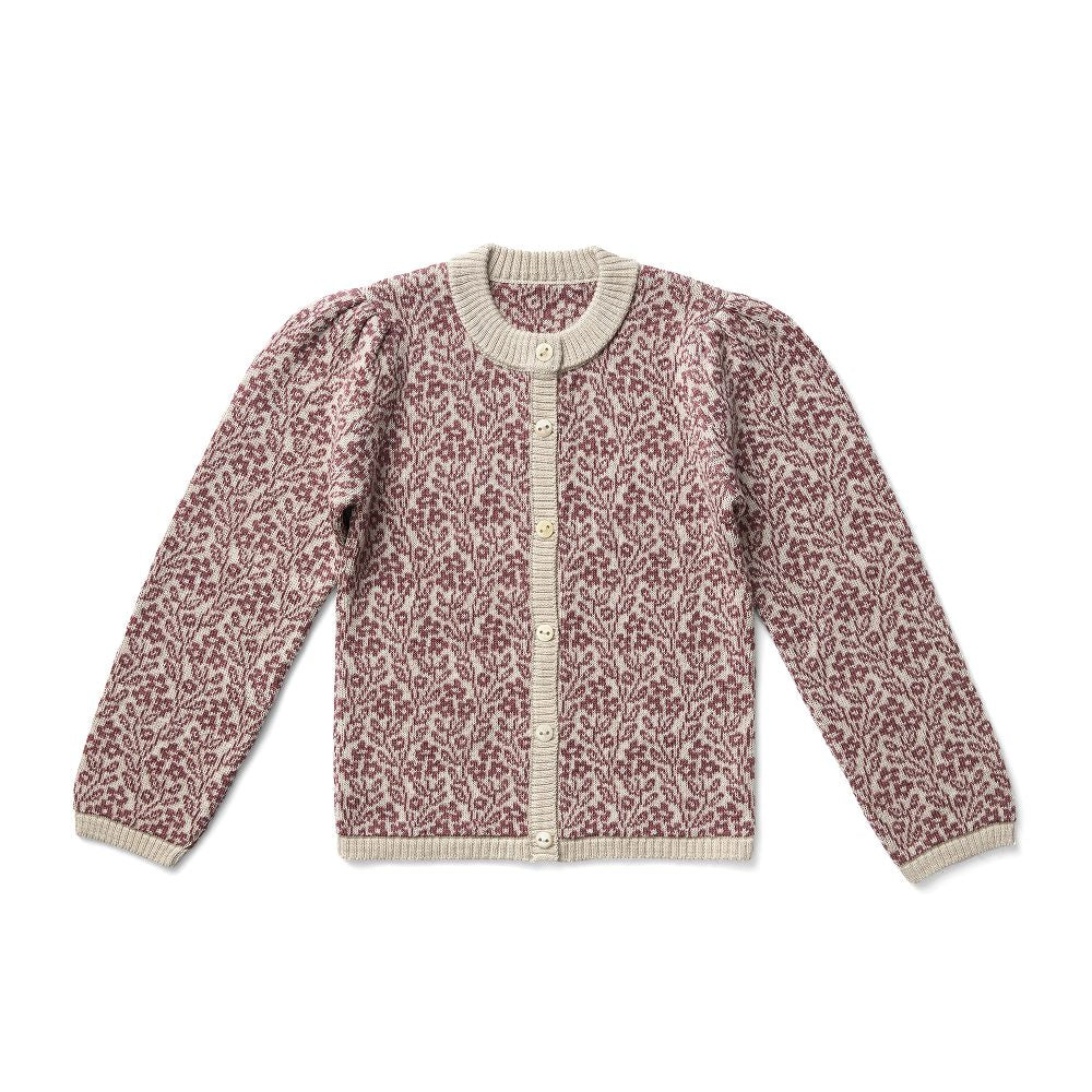 [D2] Soor Ploom Judith Cardigan - Cherry