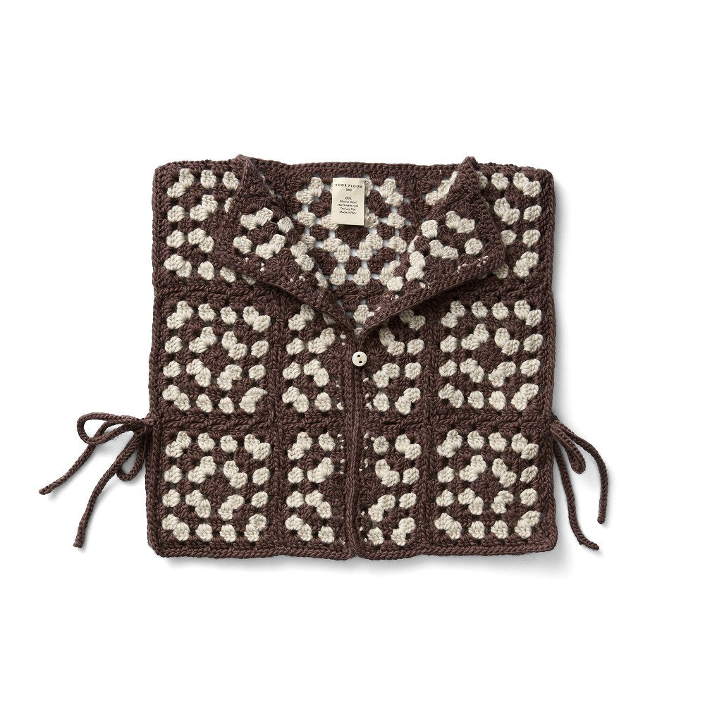 [D2] Soor Ploom Squares Smock - Prune