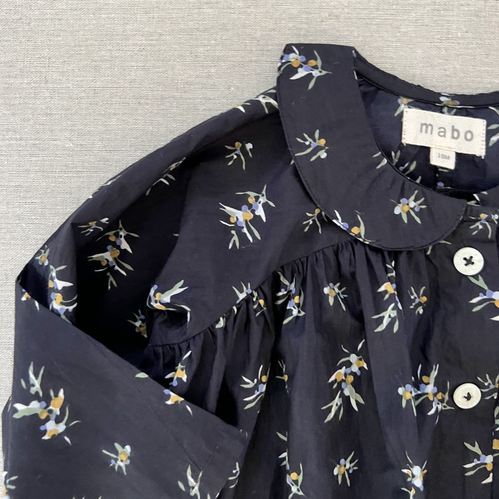 [30%OFF!]mabo sofie shirt in navy berry branch