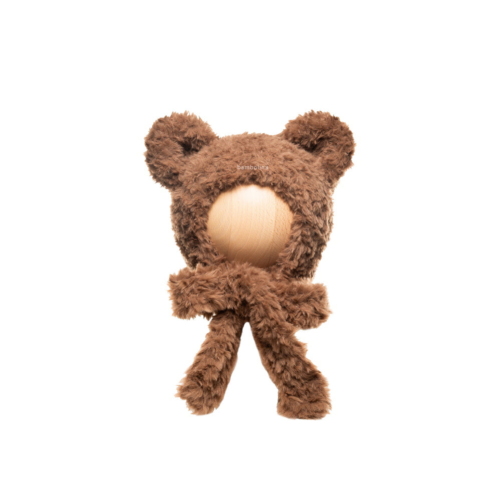 bambolina Teddy Bear Bonnet milk chocolate