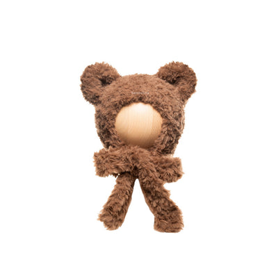 bambolina Teddy Bear Bonnet milk chocolate