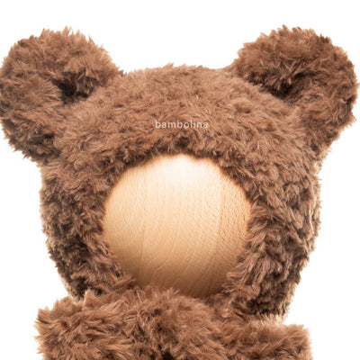 bambolina Teddy Bear Bonnet milk chocolate