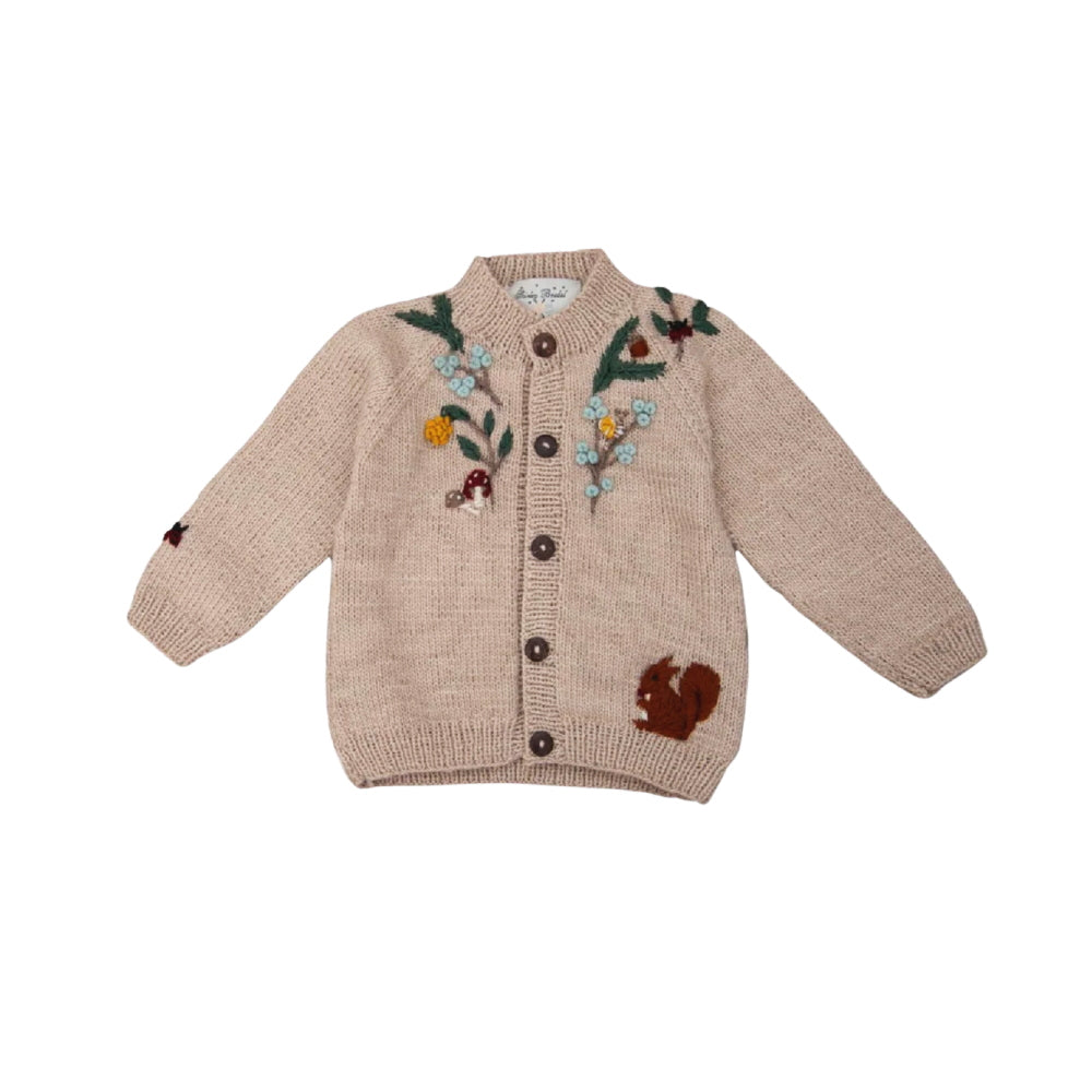 Shirley Bredal Woodland Cardigan - Oats