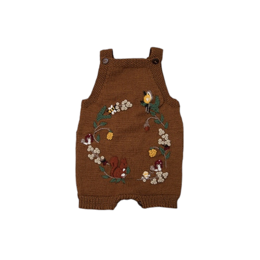[Pre-sale] Shirley Bredal Woodland Romper - Caramel