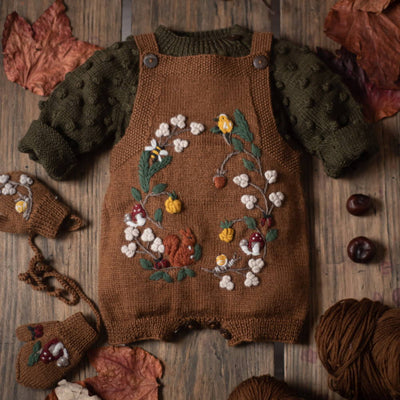 [Pre-sale] Shirley Bredal Woodland Romper - Caramel