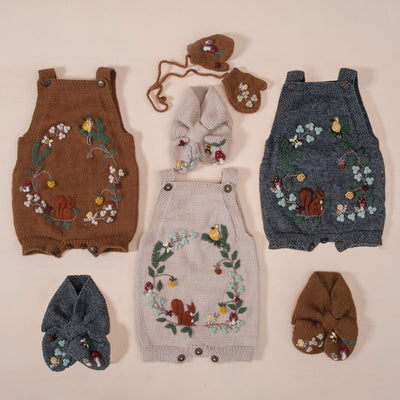 [Pre-sale] Shirley Bredal Woodland Romper - Caramel