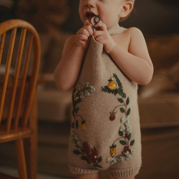 Shirley Bredal Woodland Romper - Oats – cuccu